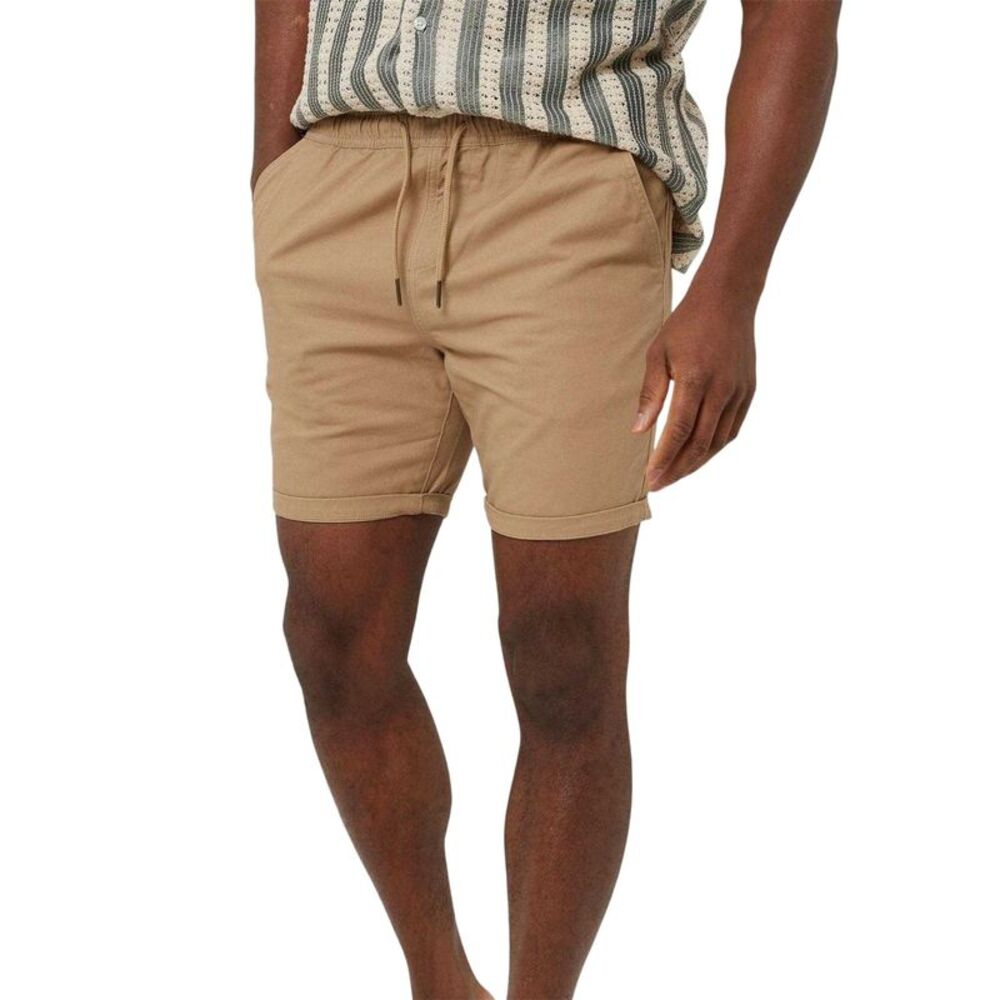 Brave Soul Mens Chino Shorts / Sand